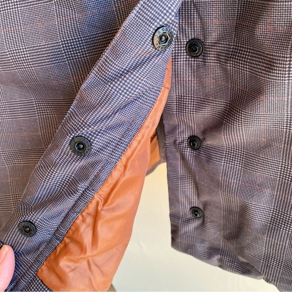 GUC Irideon Riding Wear Insulated Houndstooth Coat Size L - Picture 12 of 16